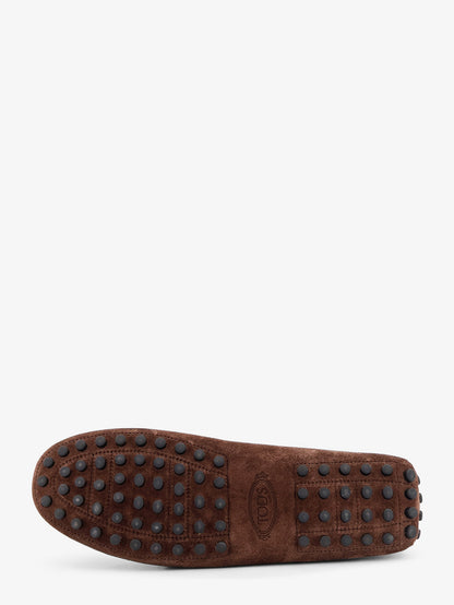 Suede loafers with Gommini detail on the back thumbnail