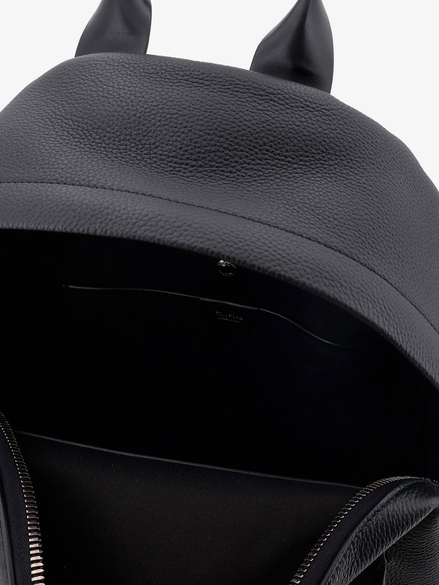 Leather backpack