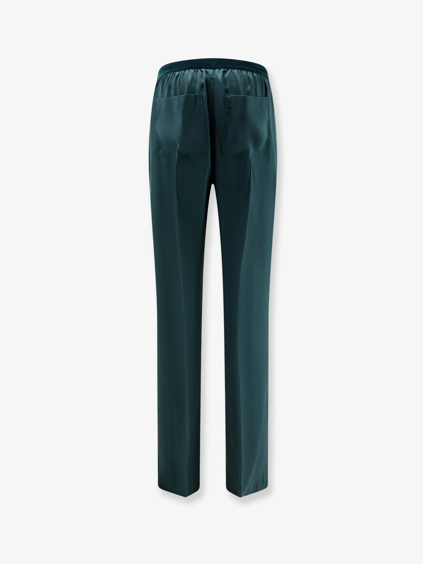 Satin trousers