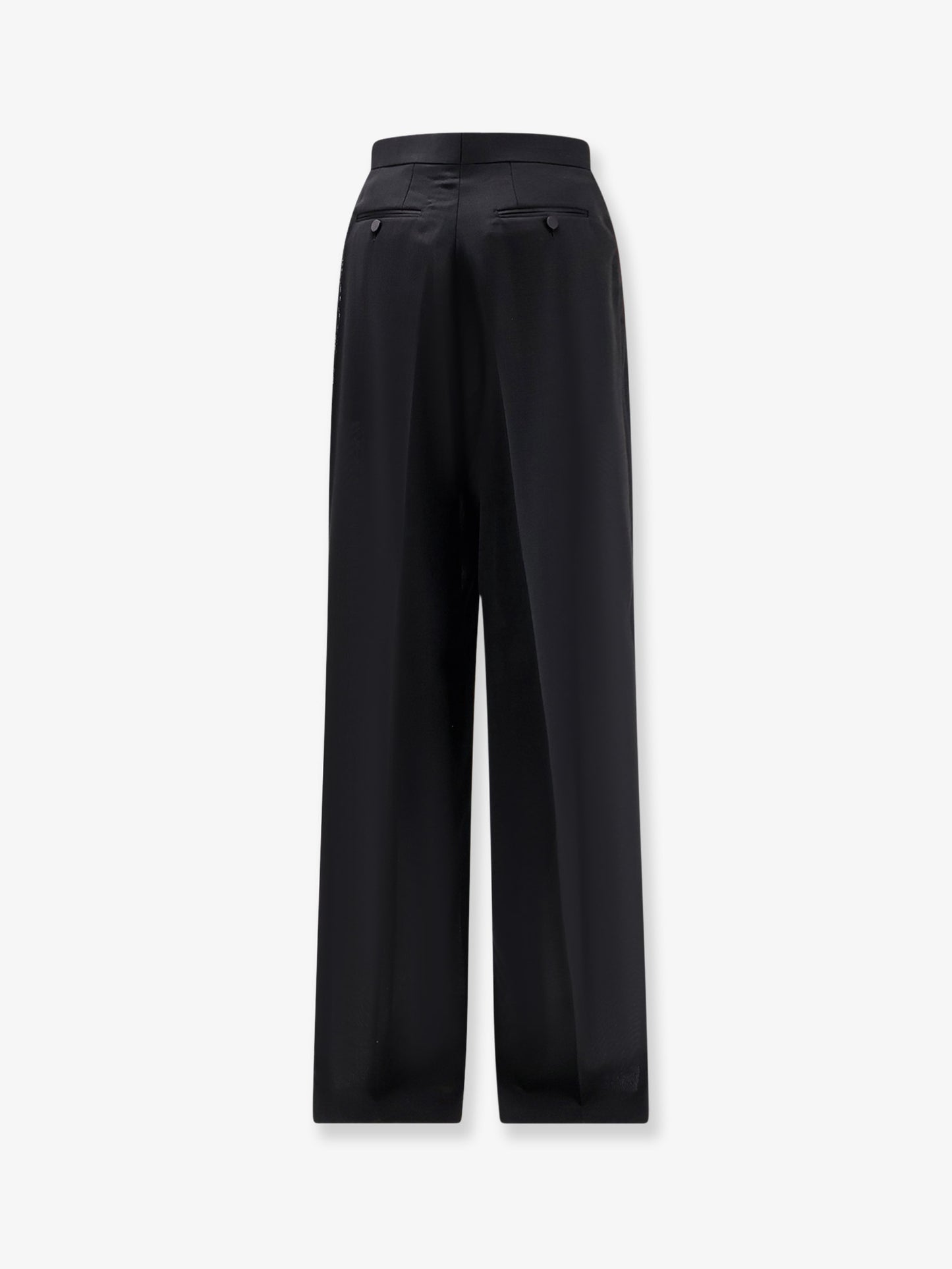 Light Wool Tuxedo Trousers