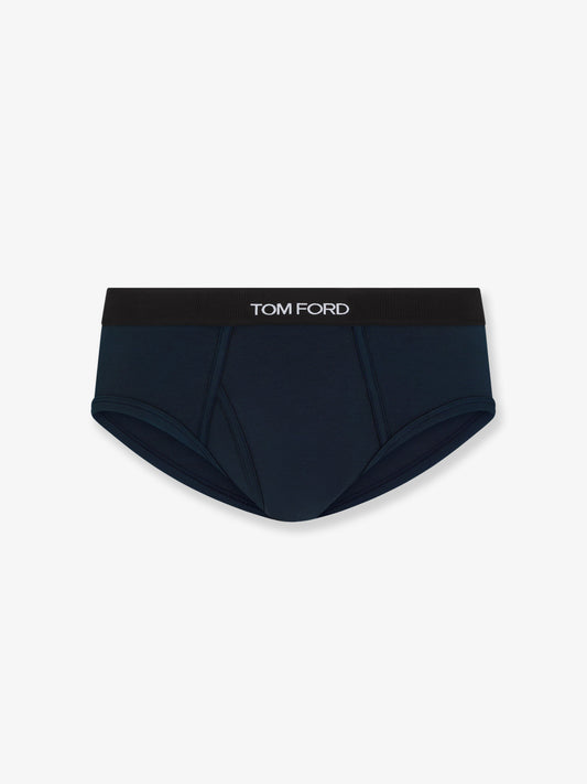 Stretch cotton brief