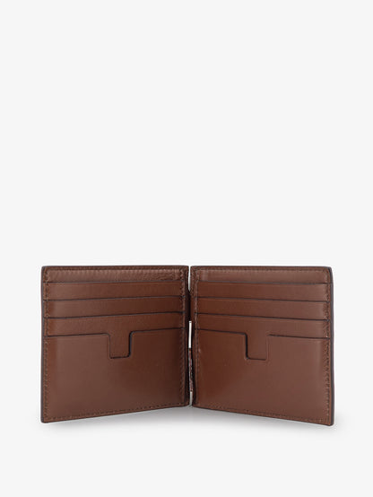 T-Line Money Clip Leather Wallet thumbnail