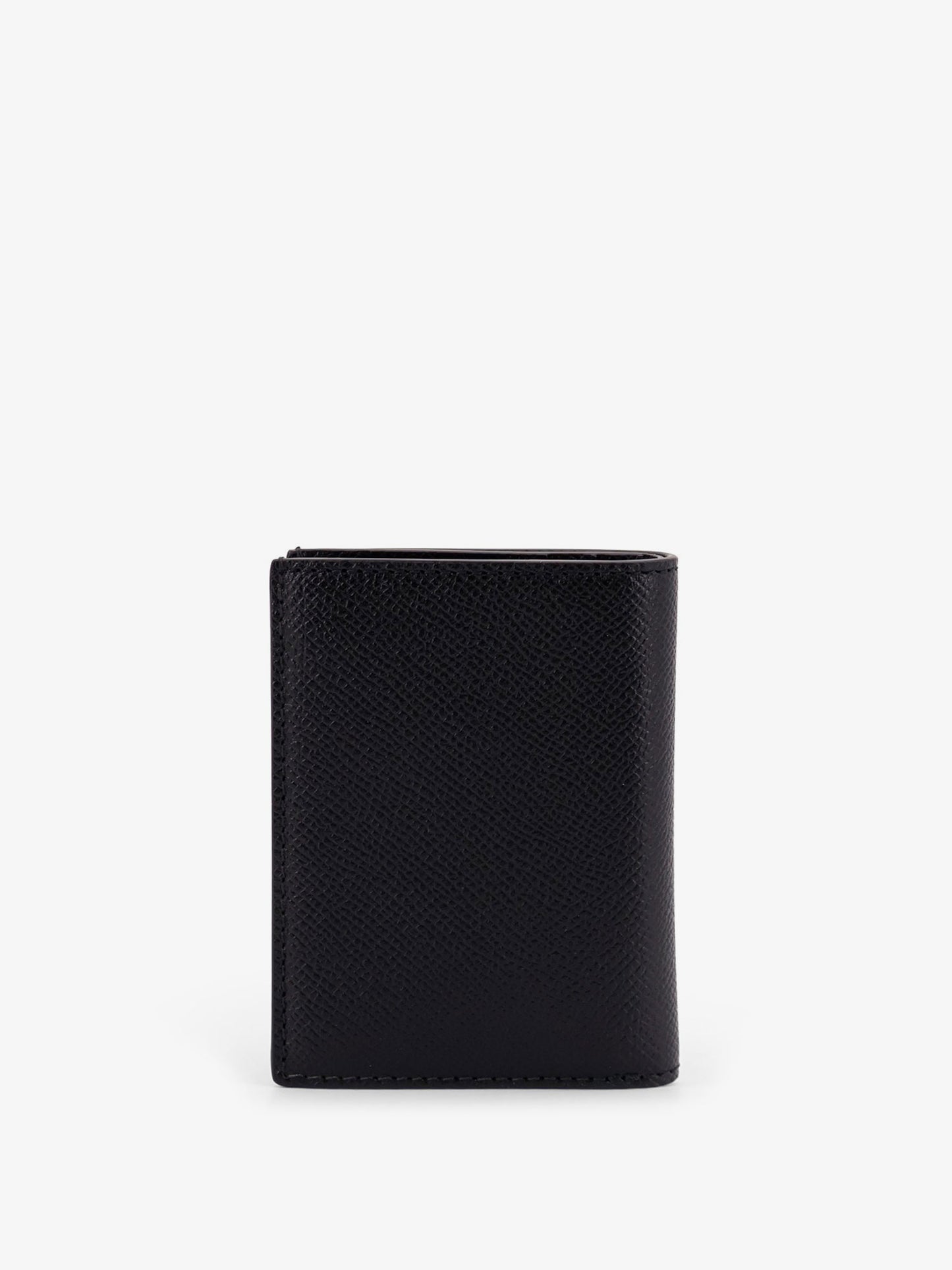 Leather card holder with logo