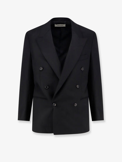 Tailored wool blend Unisex blazer thumbnail