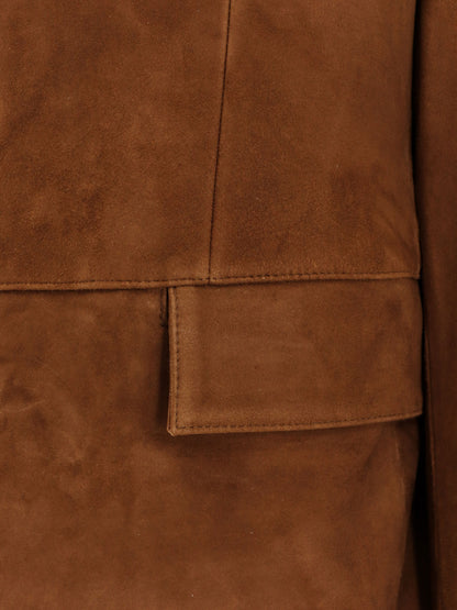 Tailored Unisex suede jacket thumbnail