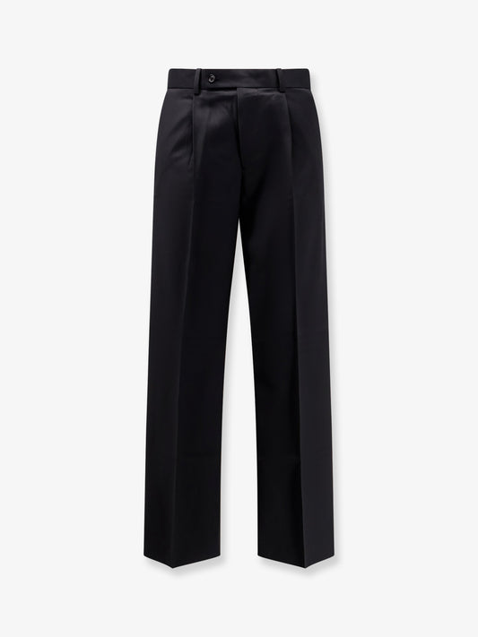 Wool blend Unisex trousers