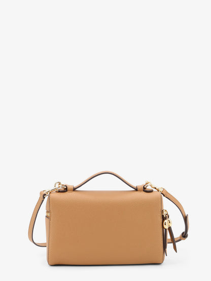 Romy slim hammered leather crossbody bag thumbnail