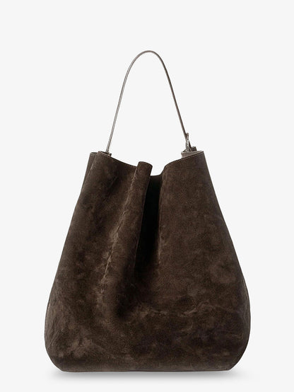 Suede Belted Tote shoulder bag thumbnail