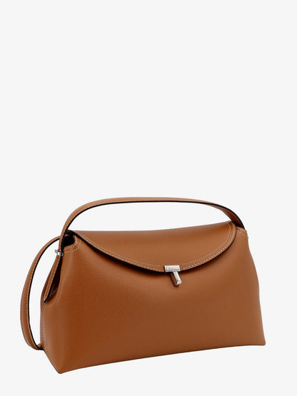 Borsa a mano T-Lock in pelle martellata thumbnail