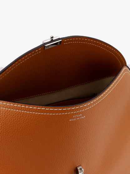 Borsa a mano T-Lock in pelle martellata thumbnail