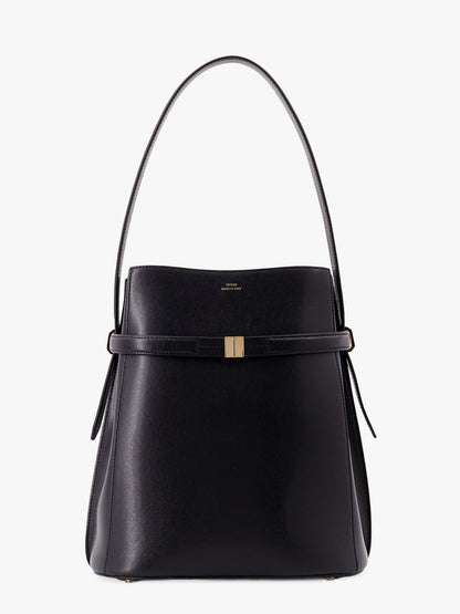 Belted leather bucket bag thumbnail