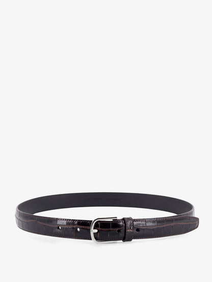 Cintura Slim in pelle Croco-Embossed thumbnail