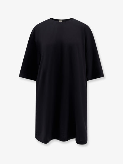 Relaxed Tee lyocell and cotton short dress thumbnail