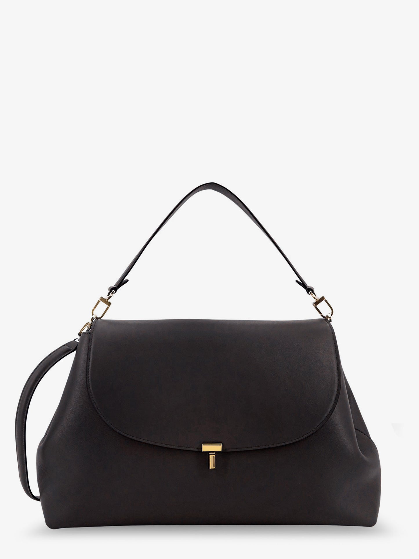 T-Lock Leather Shoulder Bag