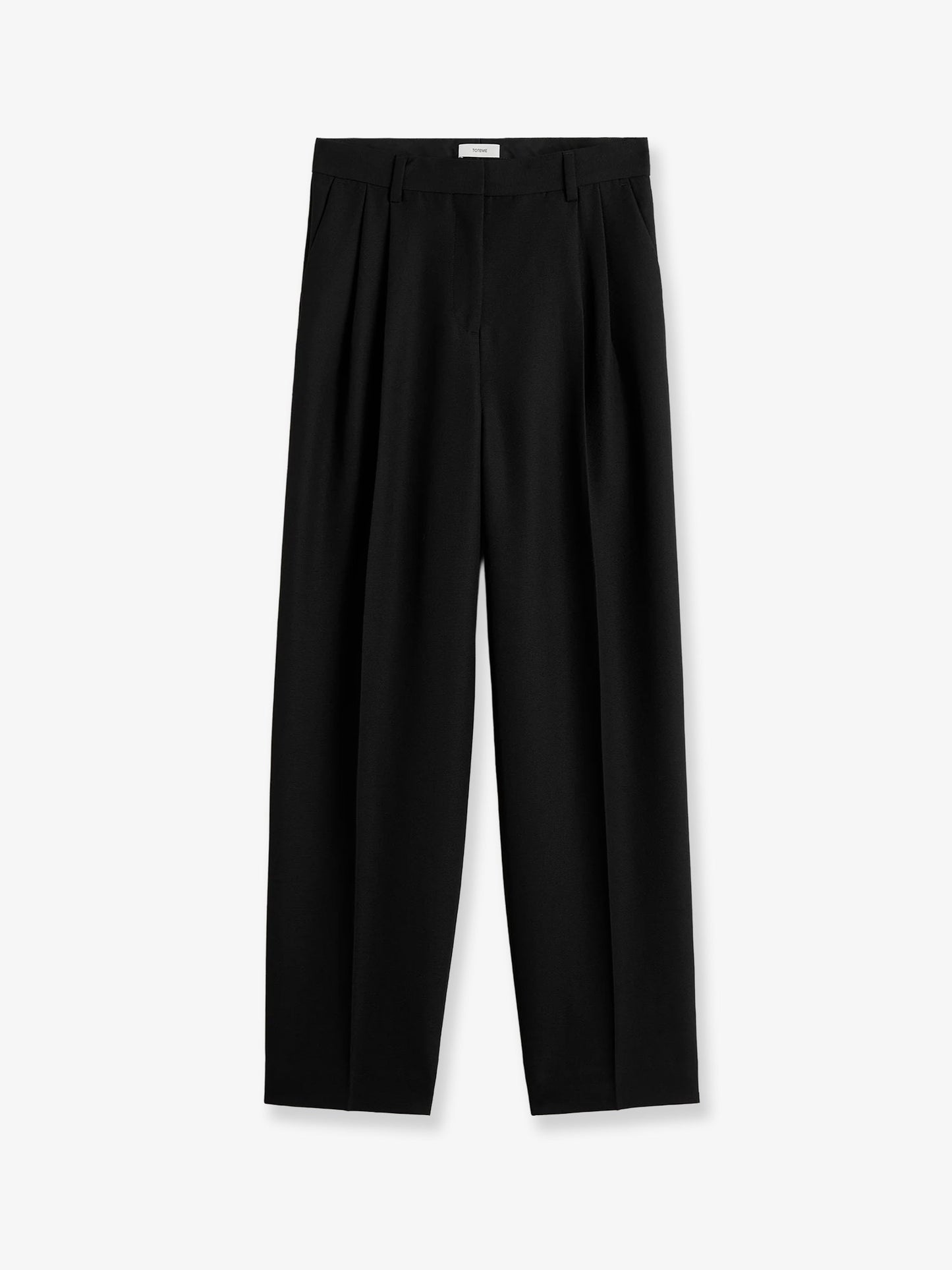 Pantaloni tailored in misto lana