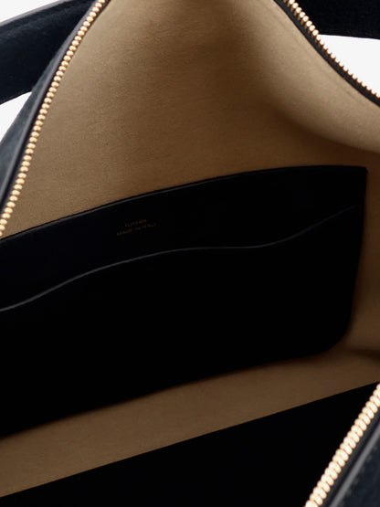 Medium Bevel Suede Shoulder Bag thumbnail