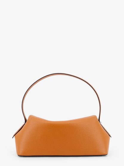 T-Lock hammered leather shoulder bag thumbnail