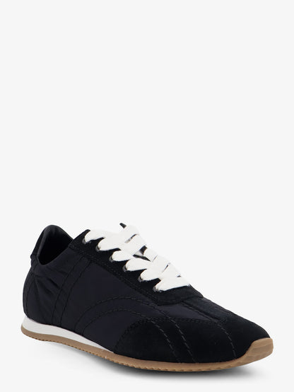 Sneakers in nylon e suede con dettaglio impunture all-over thumbnail