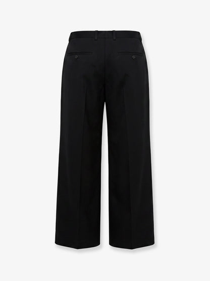 Single Pleat cotton trousers thumbnail