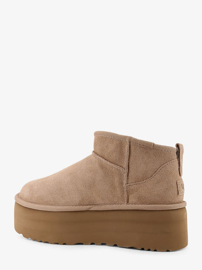 Classic Ultra Mini Platform suede ankle boots thumbnail