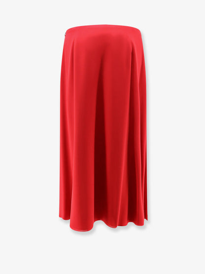 Midi silk skirt thumbnail
