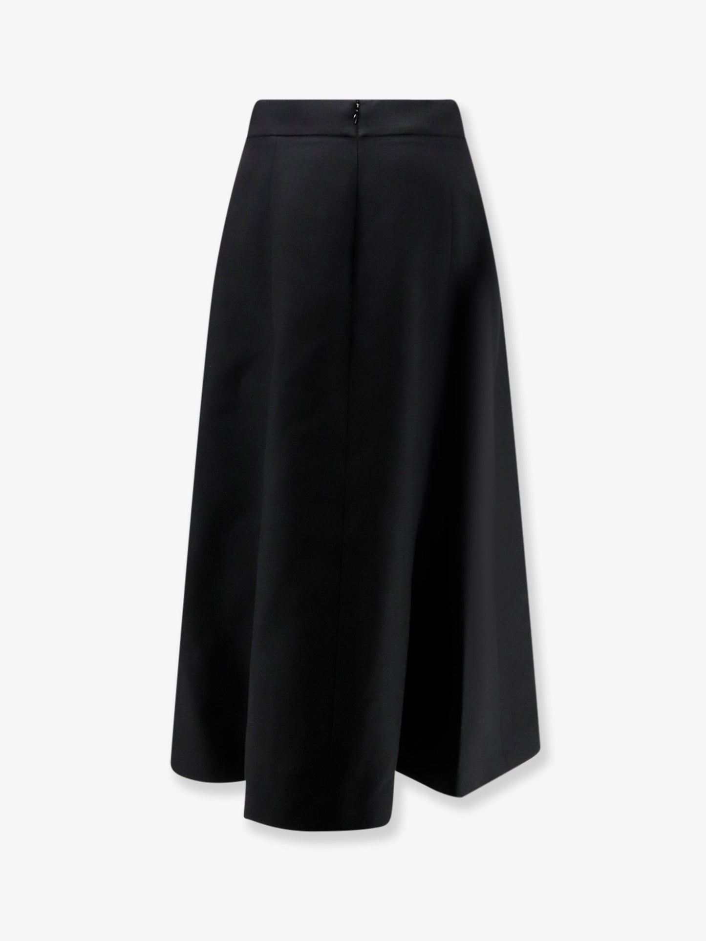 Crepe Couture midi skirt