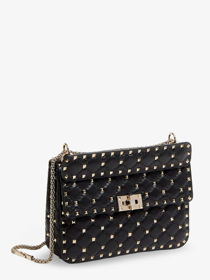 Rockstud Spike leather crossbody bag with iconic all-over studs thumbnail