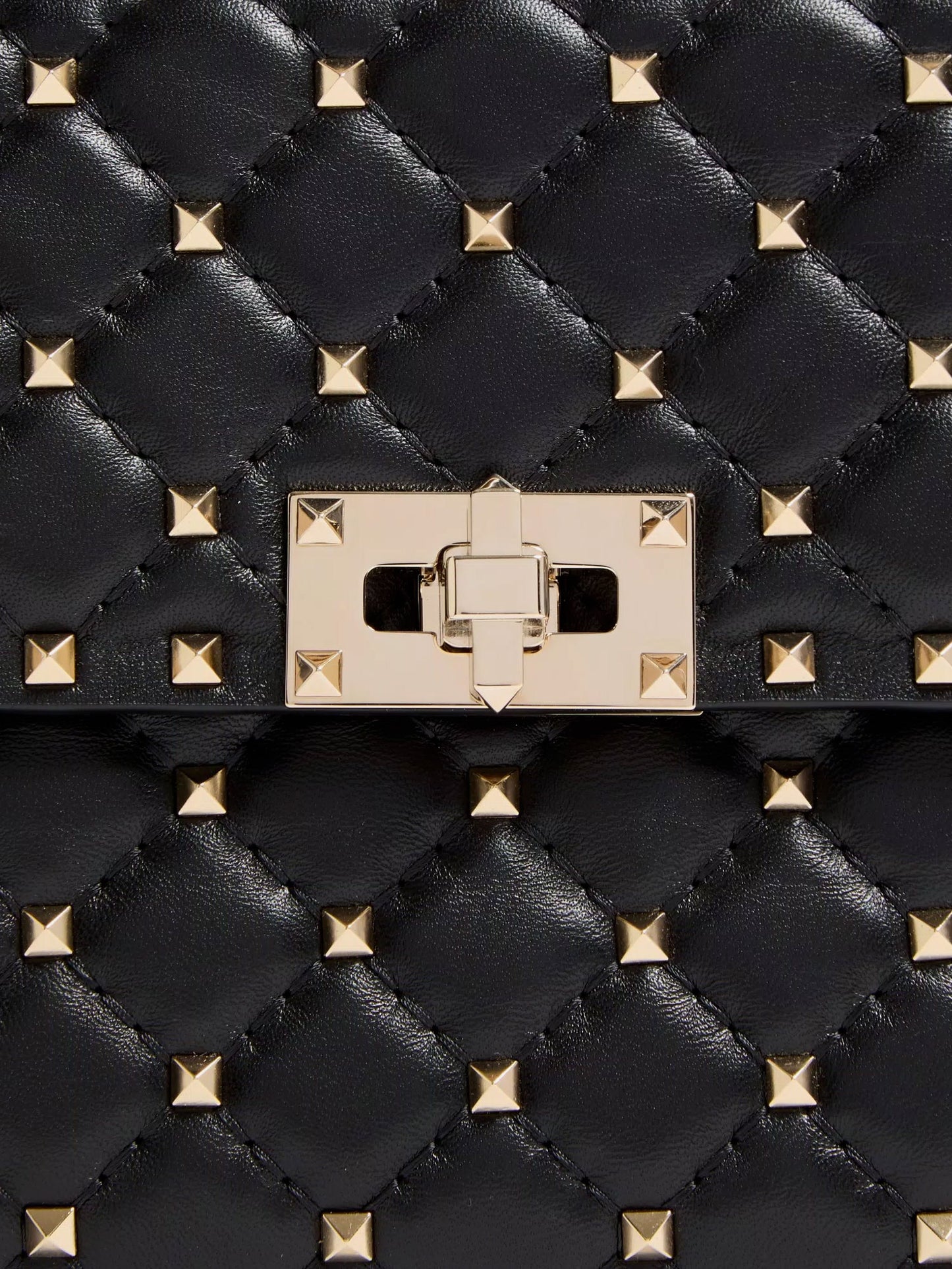 Rockstud Spike leather crossbody bag with iconic all-over studs