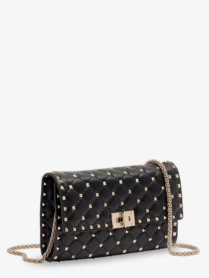 Rockstud Spike leather crossbody bag with iconic all-over studs thumbnail