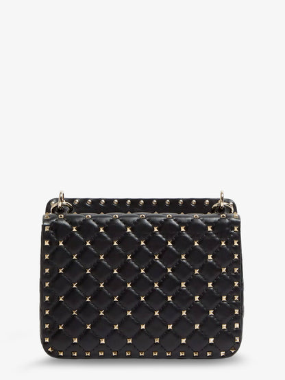 Rockstud Spike leather crossbody bag with iconic all-over studs thumbnail