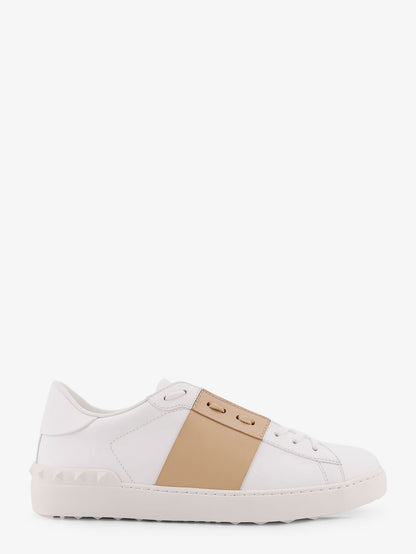 Open leather sneakers thumbnail