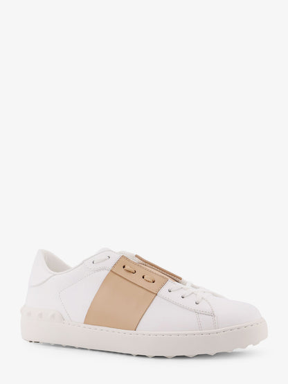 Open leather sneakers thumbnail