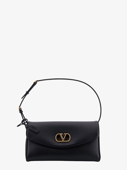 Devain leather shoulder bag