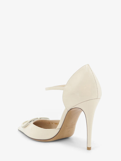 D'Orsay patent pumps with VLogo Signature thumbnail
