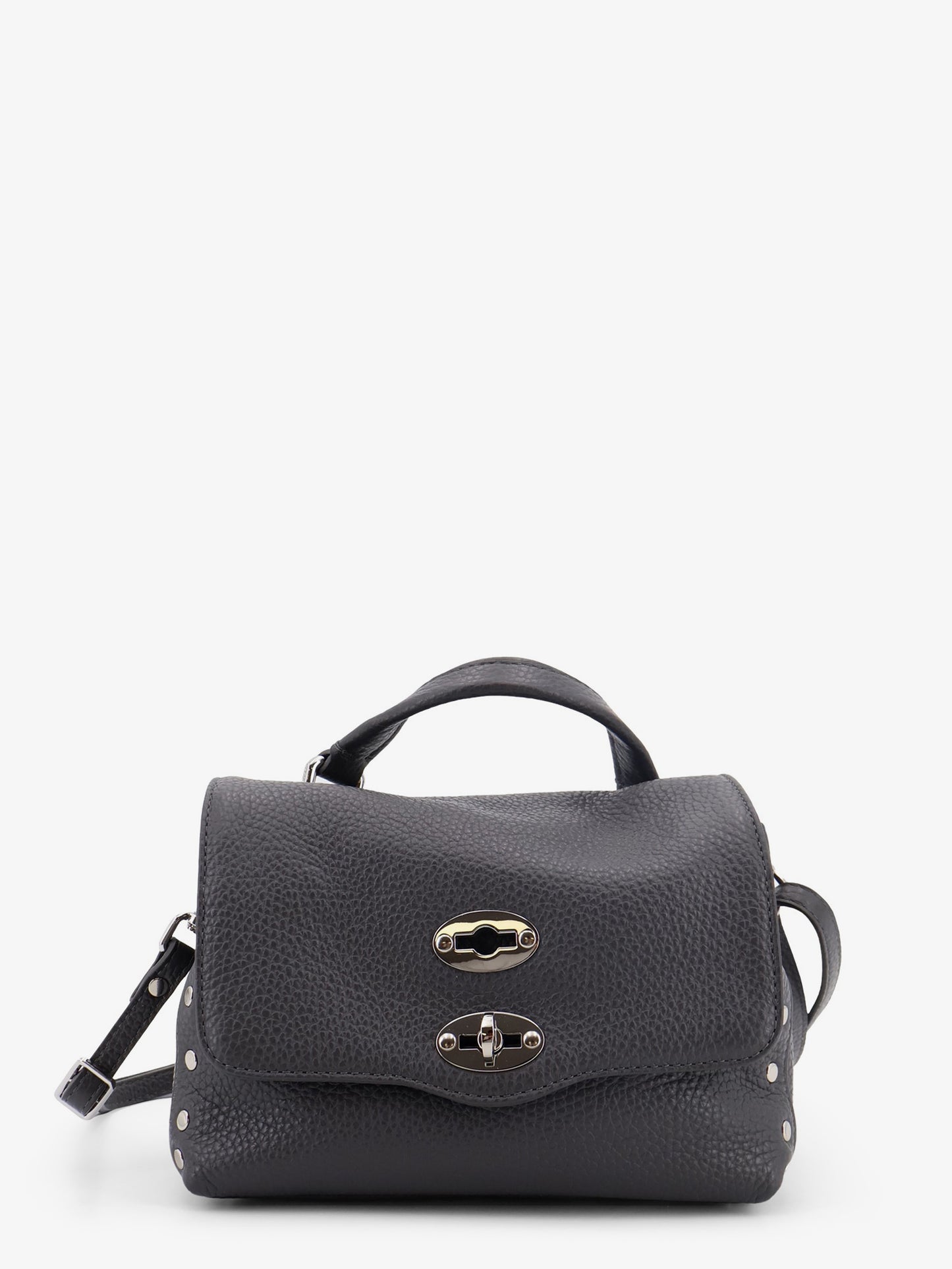 Borsa a tracolla Postina® Baby in pelle martellata