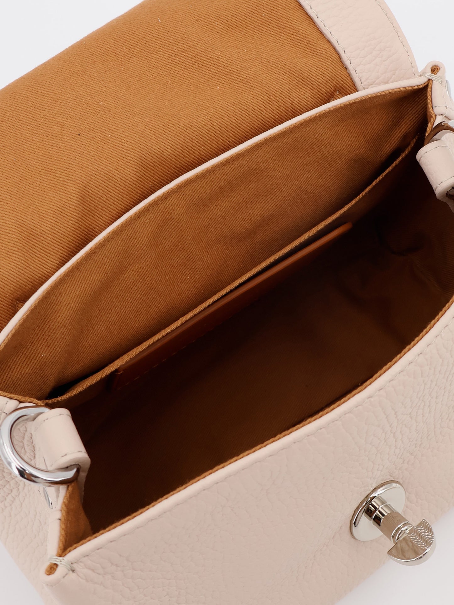 Borsa a tracolla Postina® Baby in pelle martellata
