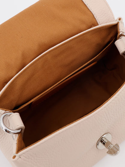 Borsa a tracolla Postina® Baby in pelle martellata thumbnail