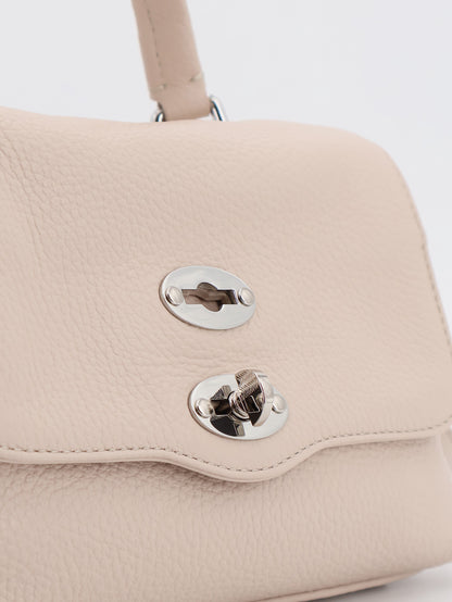 Borsa a tracolla Postina® Baby in pelle martellata thumbnail