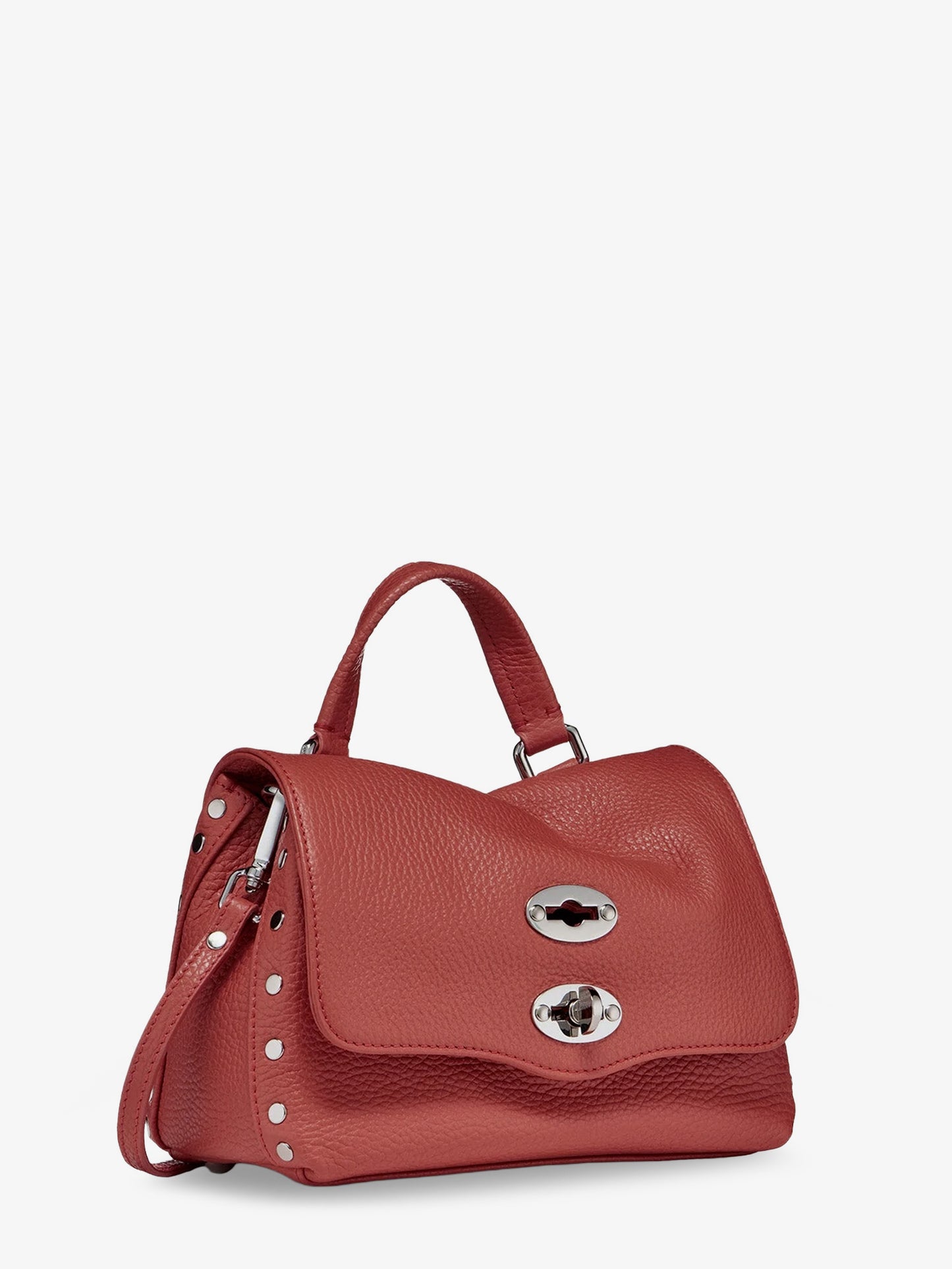 Postina® Baby hammered leather crossbody bag