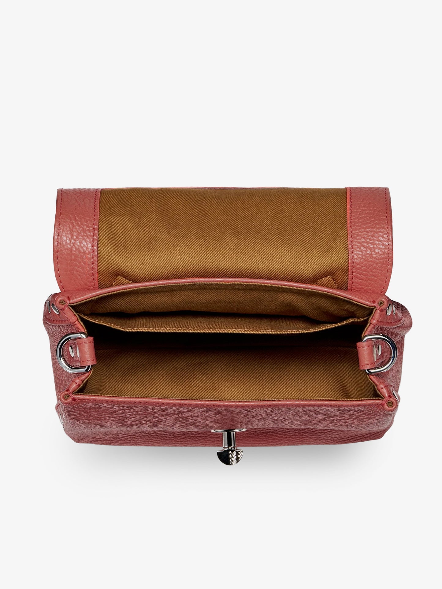 Postina® Baby hammered leather crossbody bag