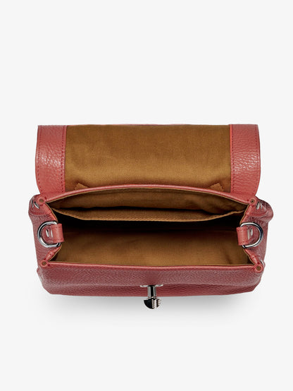 Postina® Baby hammered leather crossbody bag thumbnail
