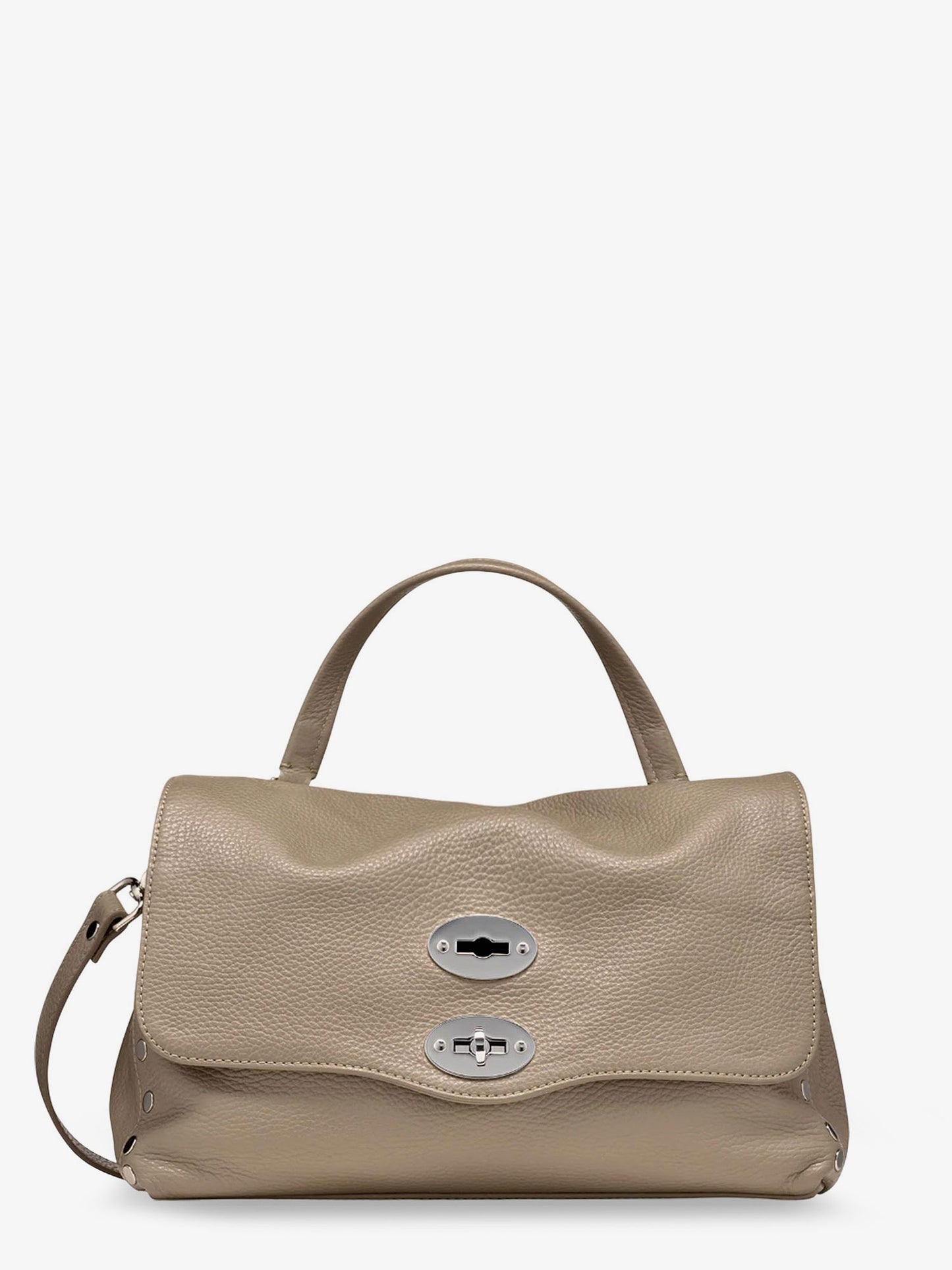 Borsa a tracolla Postina® S in pelle martellata