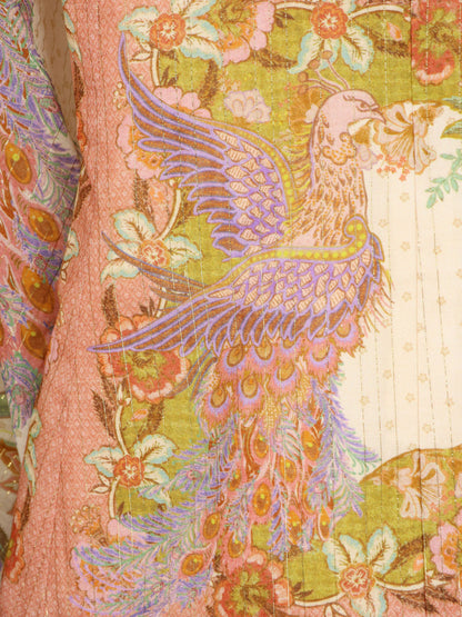 Indra cotton and silk mini dress thumbnail